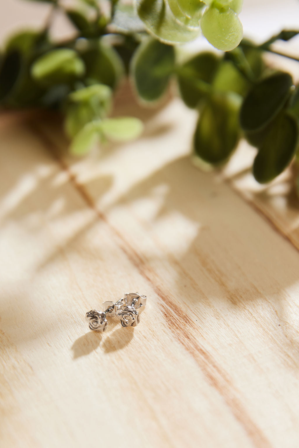 Fleur Rose Stud Earring