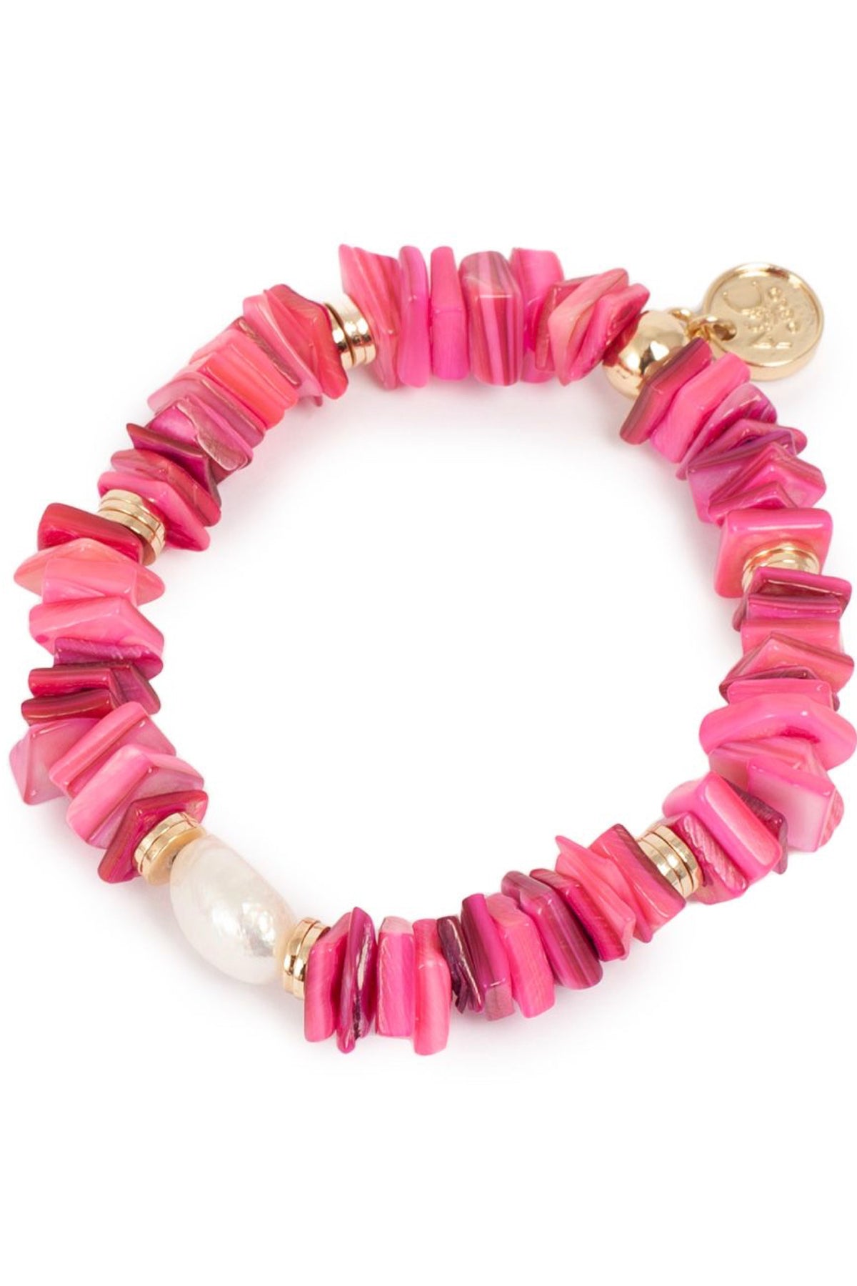 True Colours Bracelet Magenta