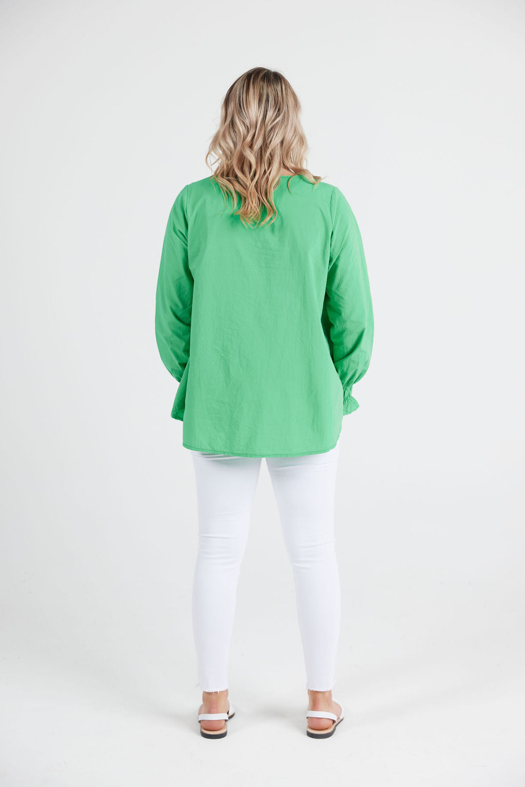 Grace Top Green Apple