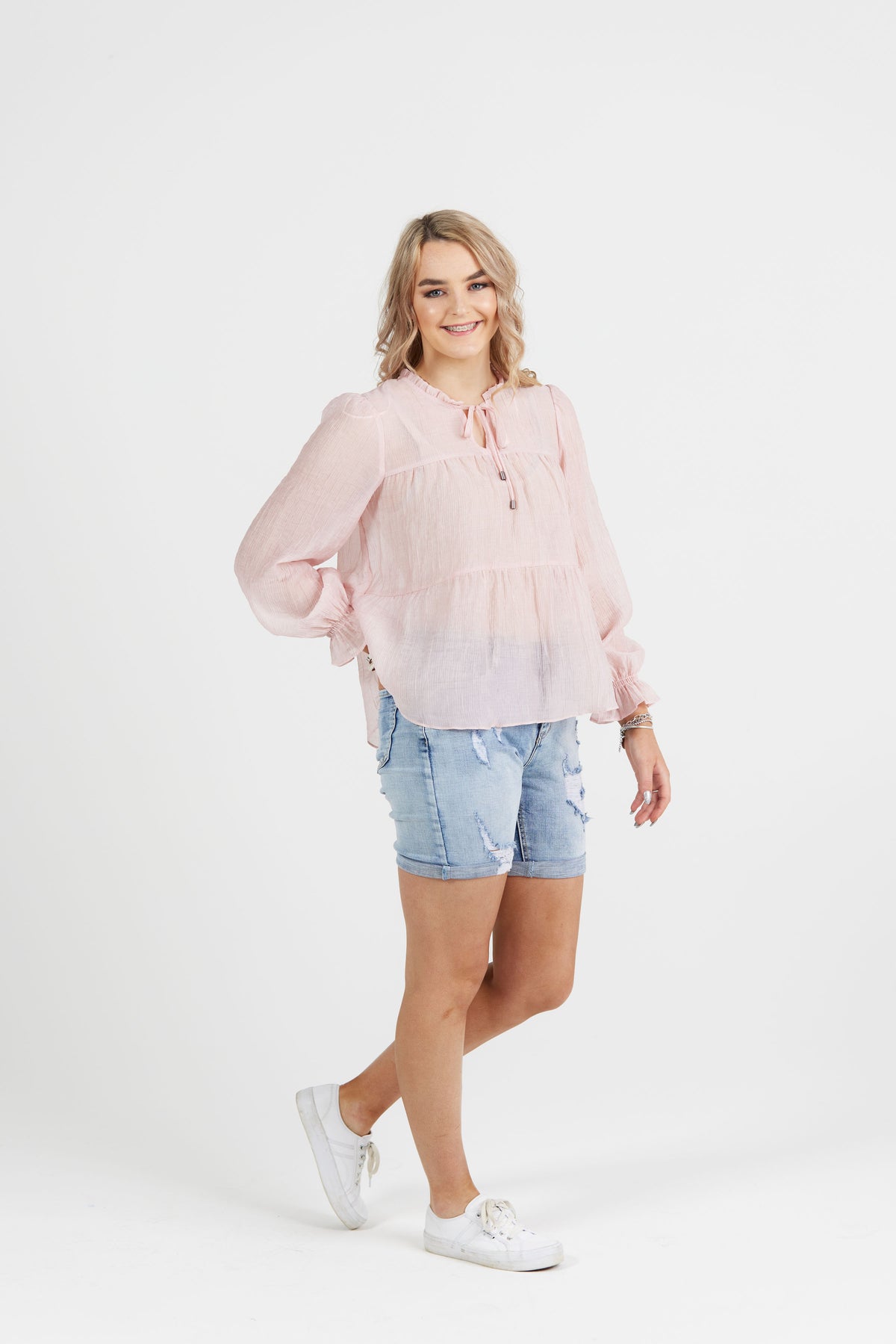 Thriving Top Pale Pink