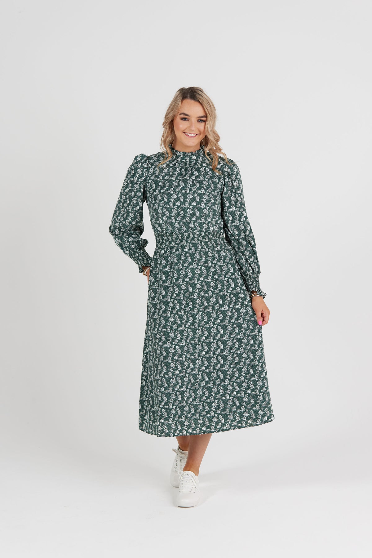 Adorable Maxi Dress Forest Delight- EXCLUSIVE TO MINT BOUTIQUE