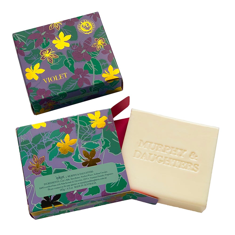 Boxed Soap - Violet