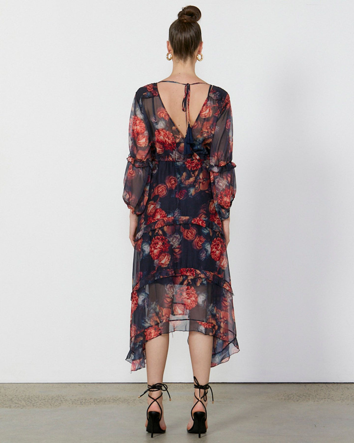 No Love Today Dress Moody Floral