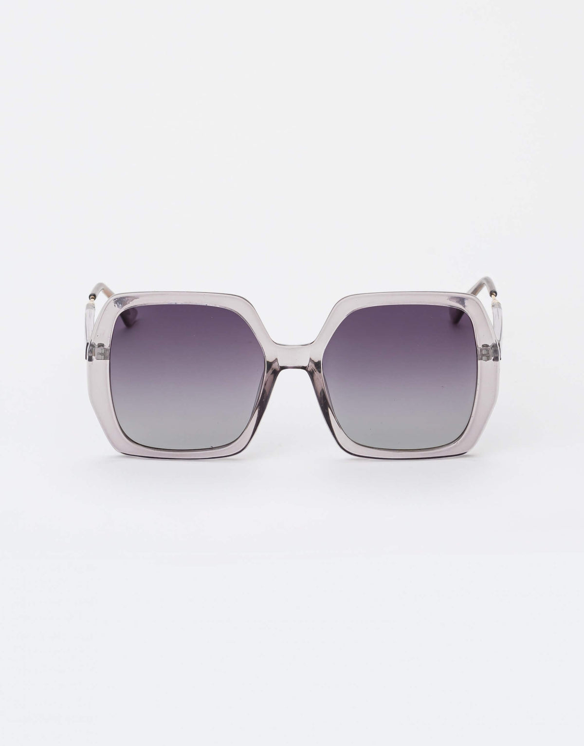 Harlow Sunglasses Transparent Grey