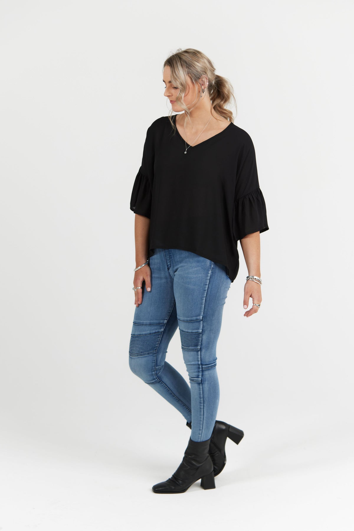 Emmeline Top Black