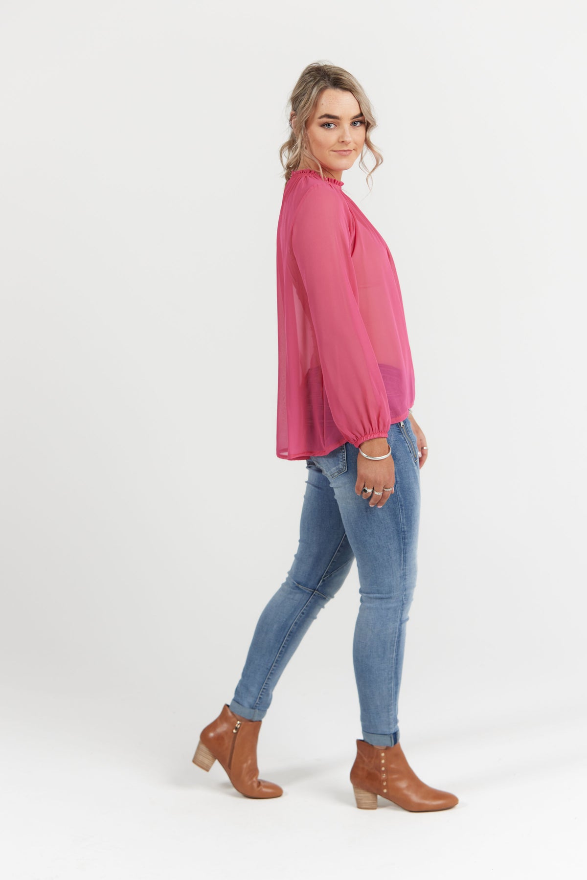 Daisy Top Lolli Pink