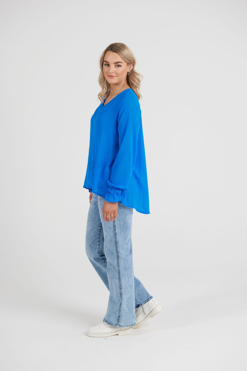 Grace Top Lapis Blue