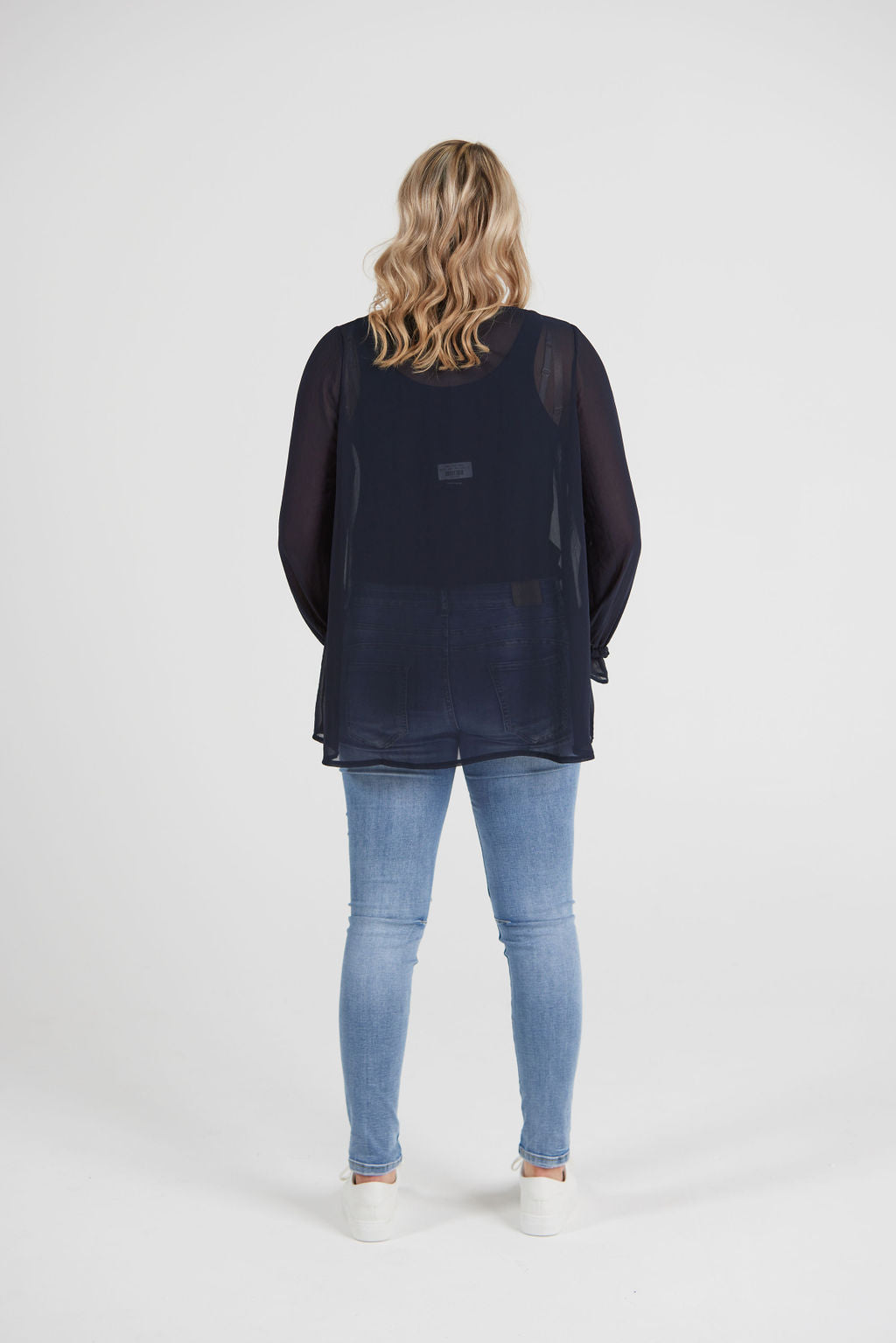 Grace Top Navy