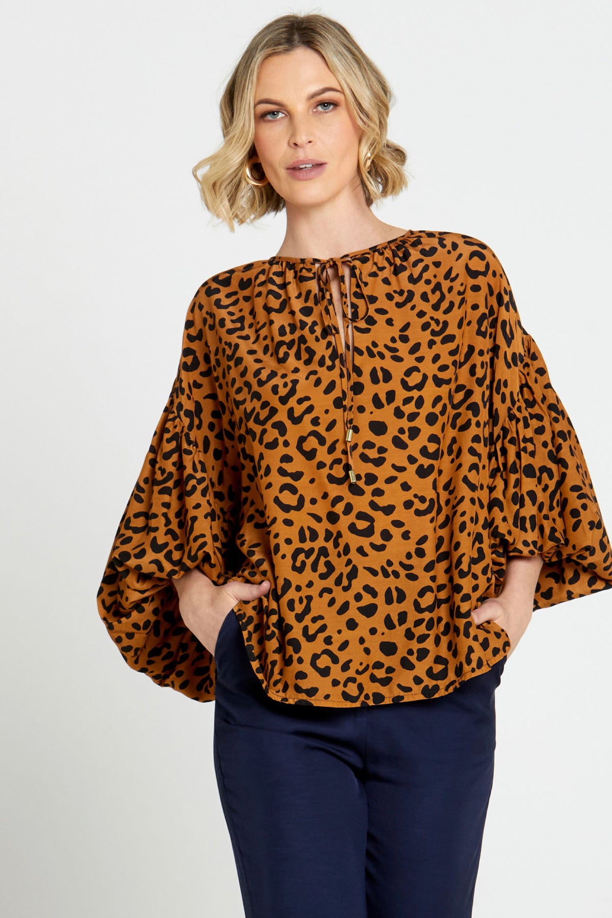 Kind Of Bliss Boho Top Animal