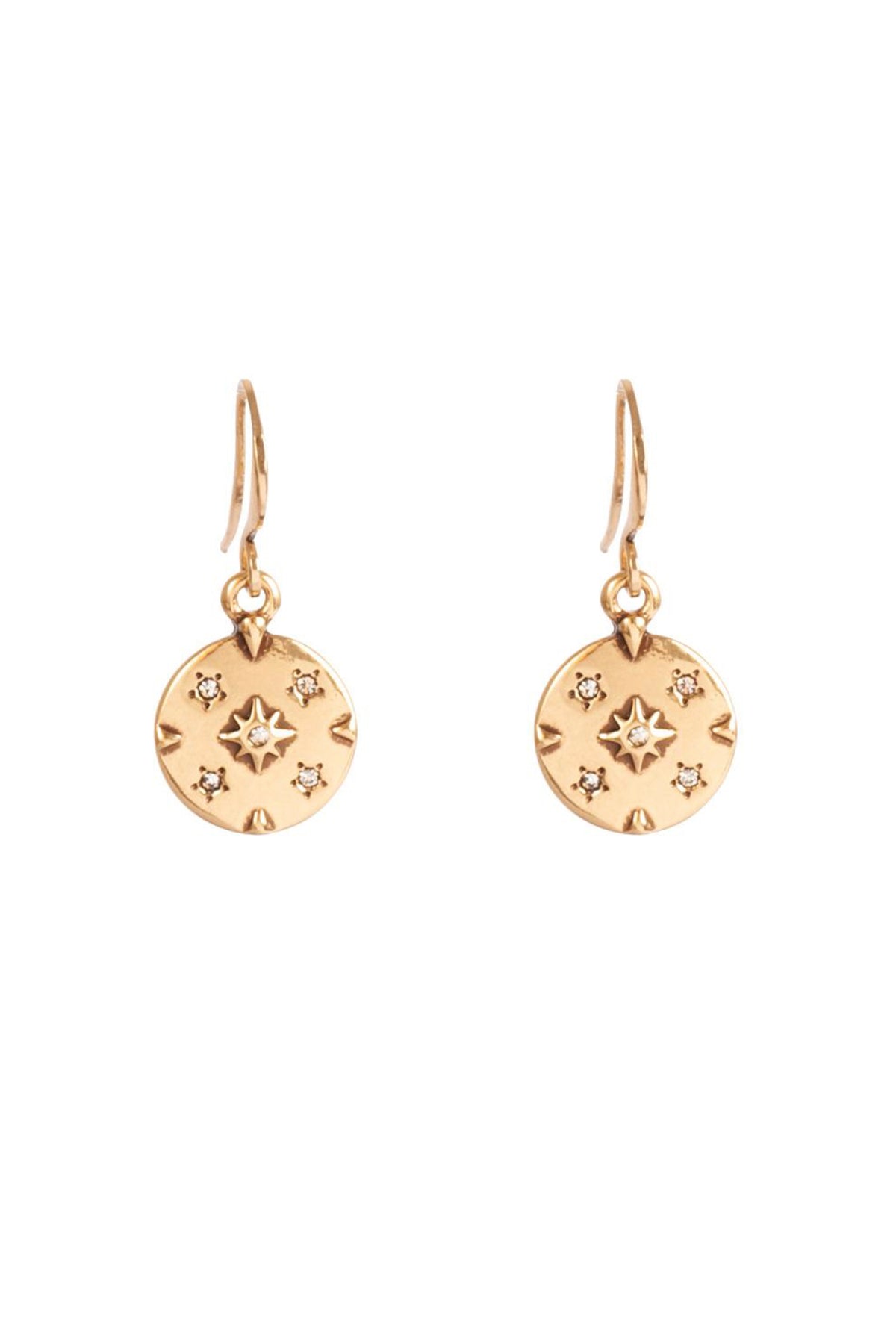 Earrings With Hoop Astro Gold