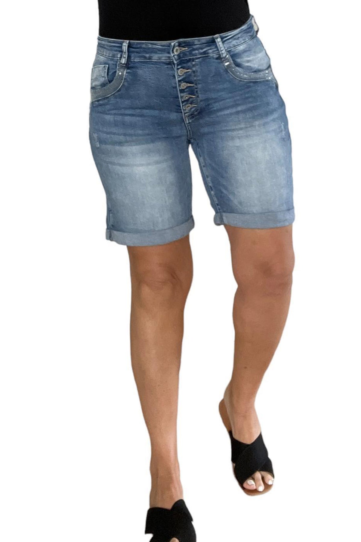 Pupa Denim Shorts