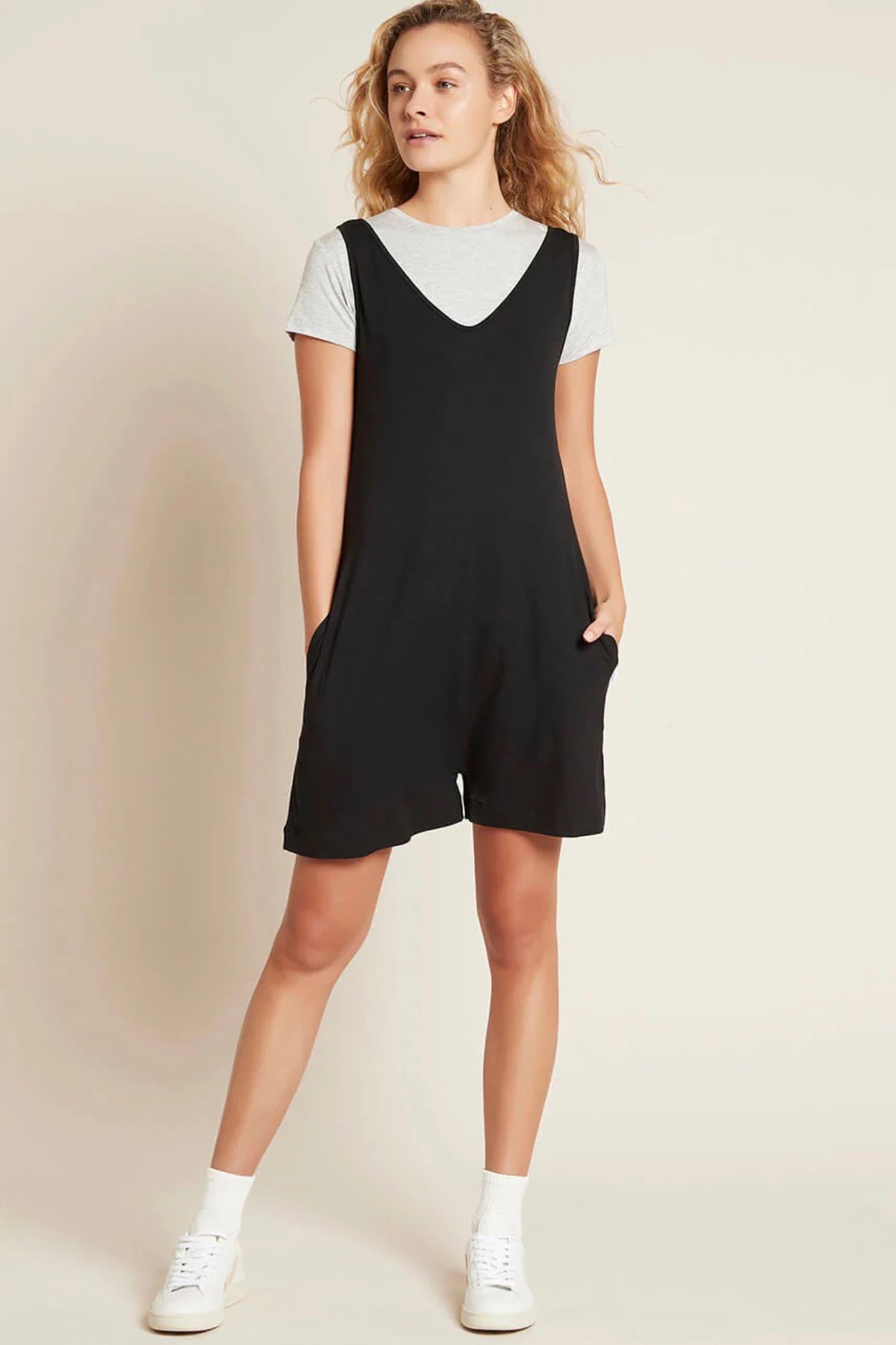 Short Romper Black