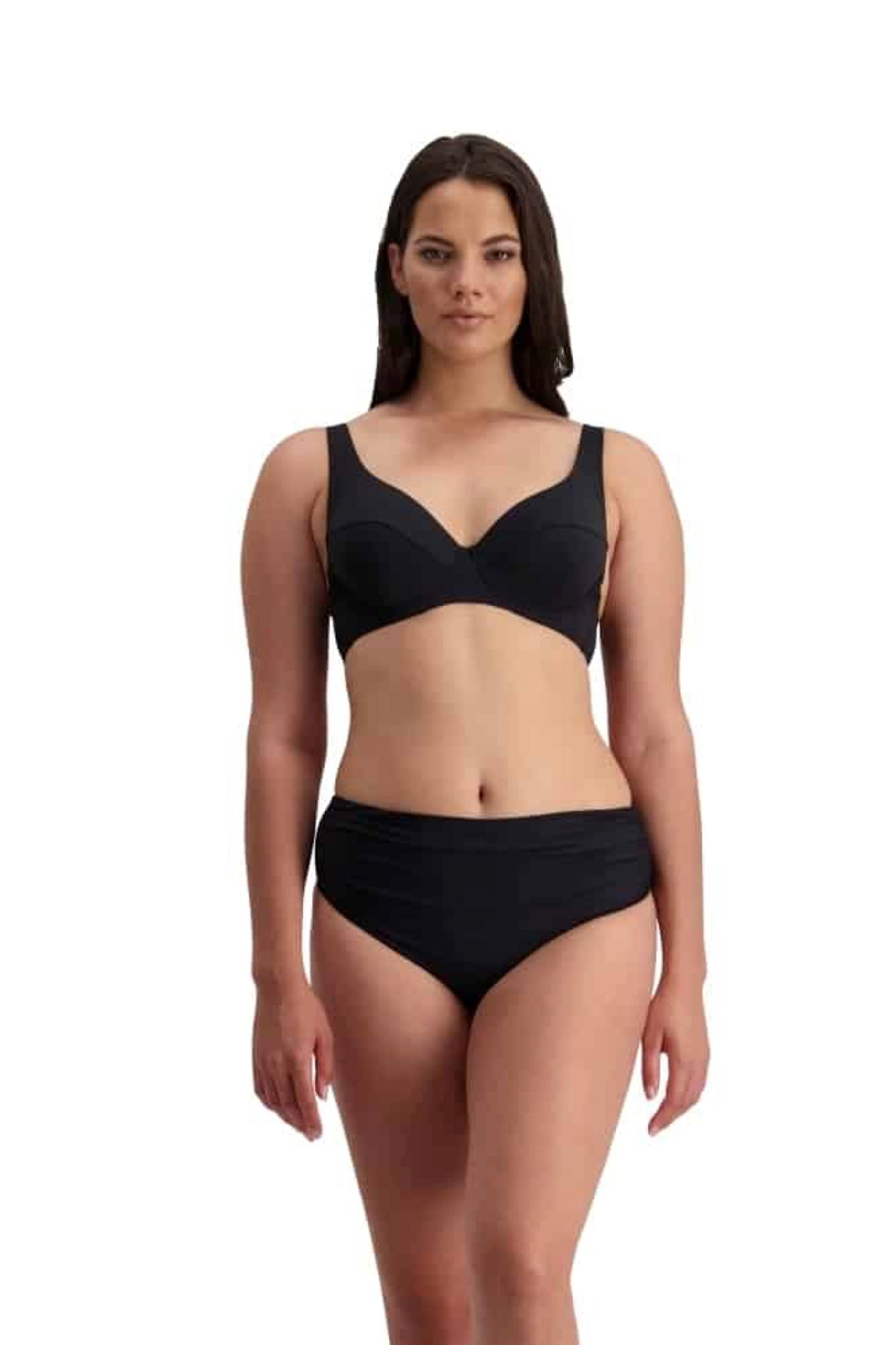 Moontide Contours High Ruched Front Bikini Pant