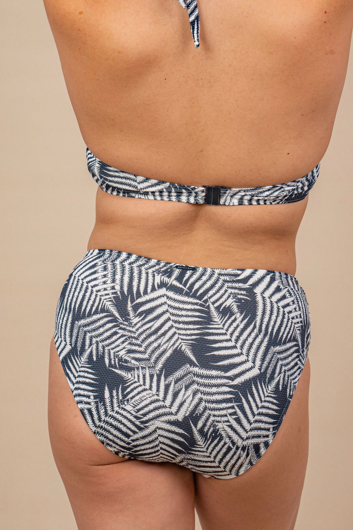 High Ruched Front Pant Print