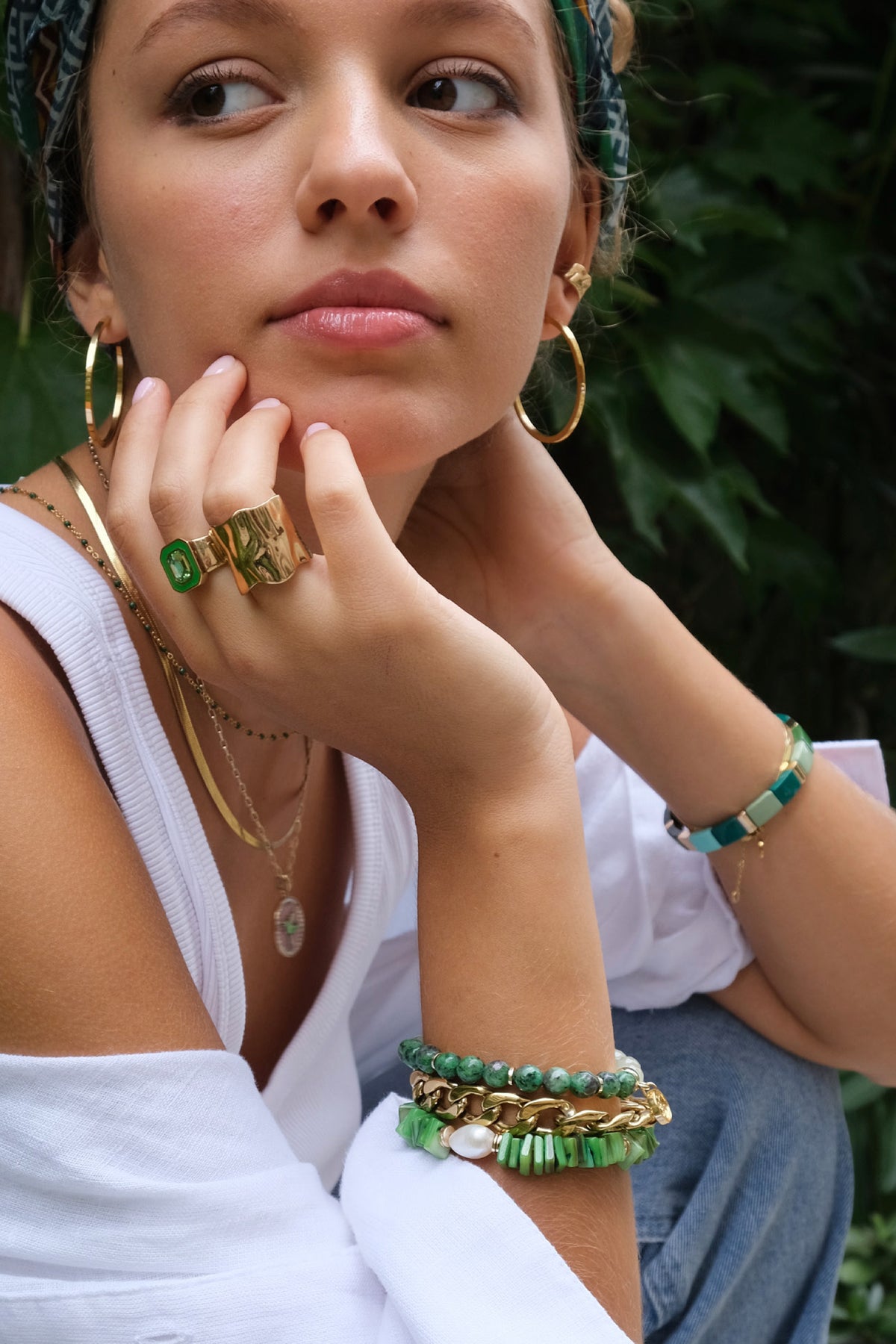 True Colours Stone Bracelet Jade