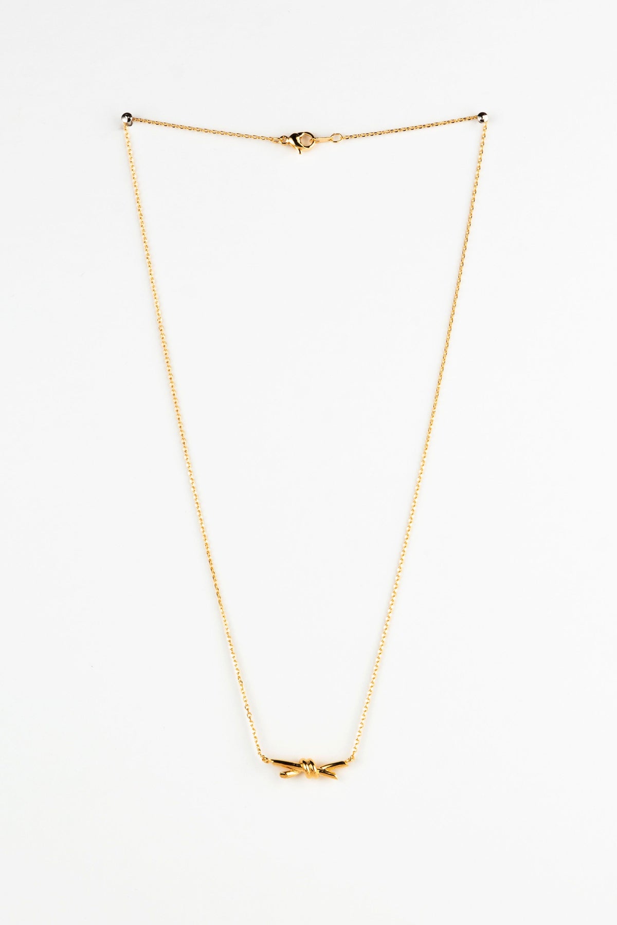 Knot Branch Fine Chain Gold