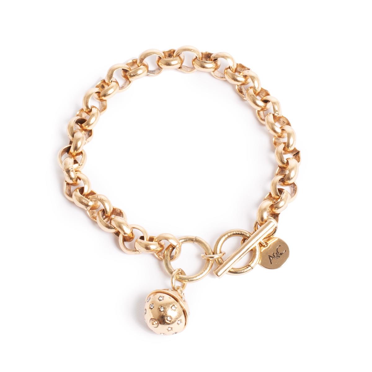 Bracelet With Charm Astro Gold